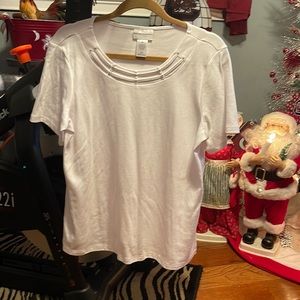 Alfred Dunner white top